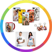 Mobile Cover Tshirt Mugs KeyChain Card Printing APK