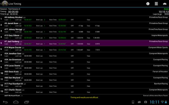 Race Monitor 截图 6