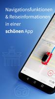 Karta GPS Deutschland-poster