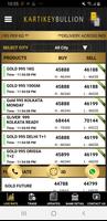 Kartikey Bullion captura de pantalla 2
