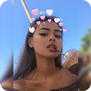 Heart Crown & Rabit Face Camera - Motion Stickers APK