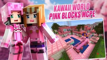 Kawaii Pink Minecraft Mod 2024 포스터