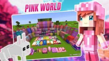 Kawaii Pink Minecraft Mod 2024 截圖 2