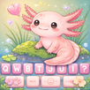 Cute Axolotl Keyboard Themes APK
