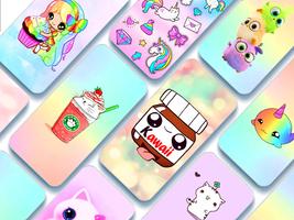 Cute kawaii Wallpapers الملصق