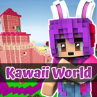 Kawaii World for Minecraft PE simgesi