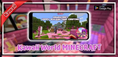 Kawaii World for Minecraft PE Ekran Görüntüsü 1