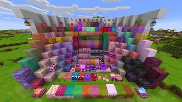 Kawaii World Mod for Minecraft poster