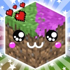 Kawaii World Craft Pink Mod Zeichen