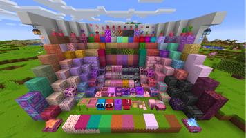 Kawaii World Craft Pink Mod Plakat