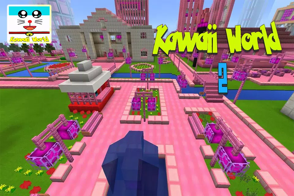 Minecraft⭐KawaiiWorld⭐KawaiiWorld 2023⭐KawaiiCraft 2021⭐Cute Craft 2⭐Craft  Pink⭐Crafting Game⭐KWorld 