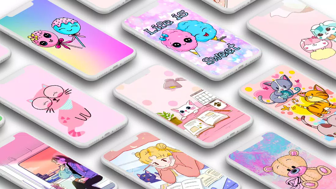 Download do APK de papéis de parede kawaii para Android