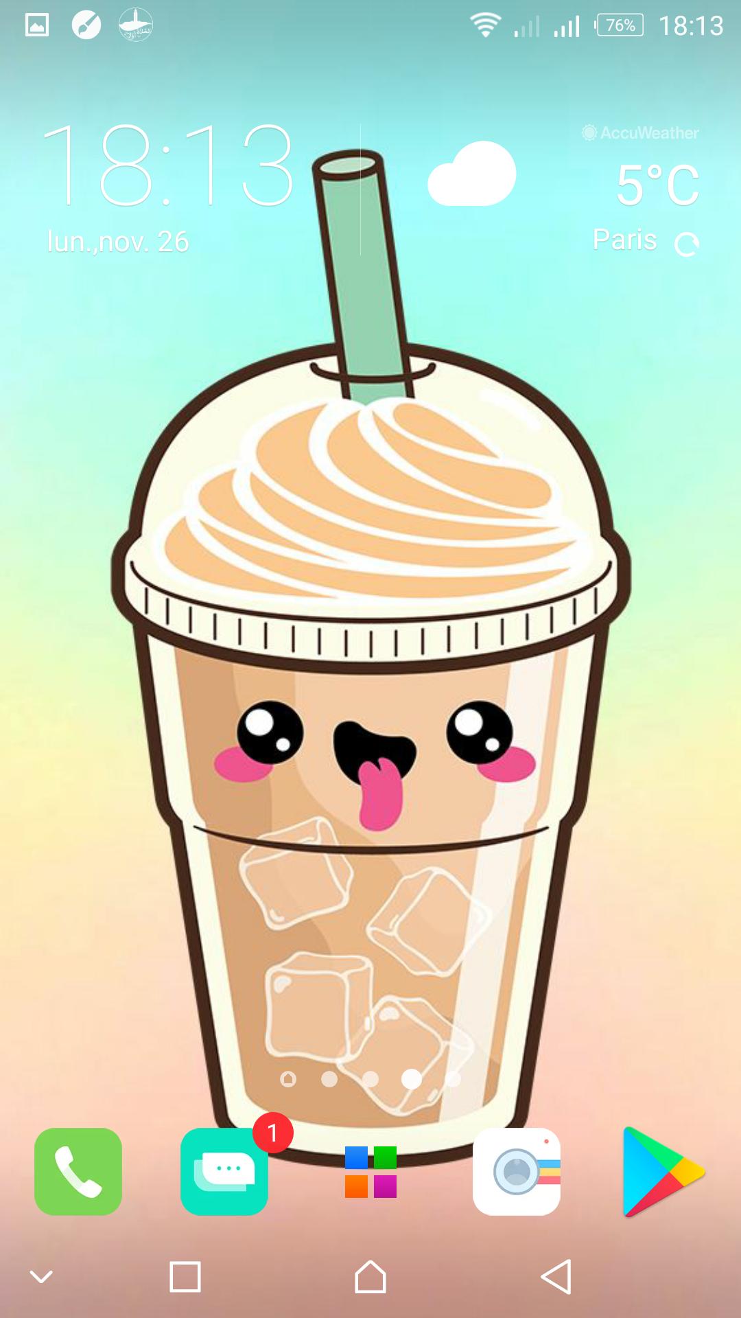 Kawaii Food wallpapers - Cute backgrounds images - for Android - APK