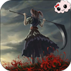 Girl With Scythe Anime LWP APK