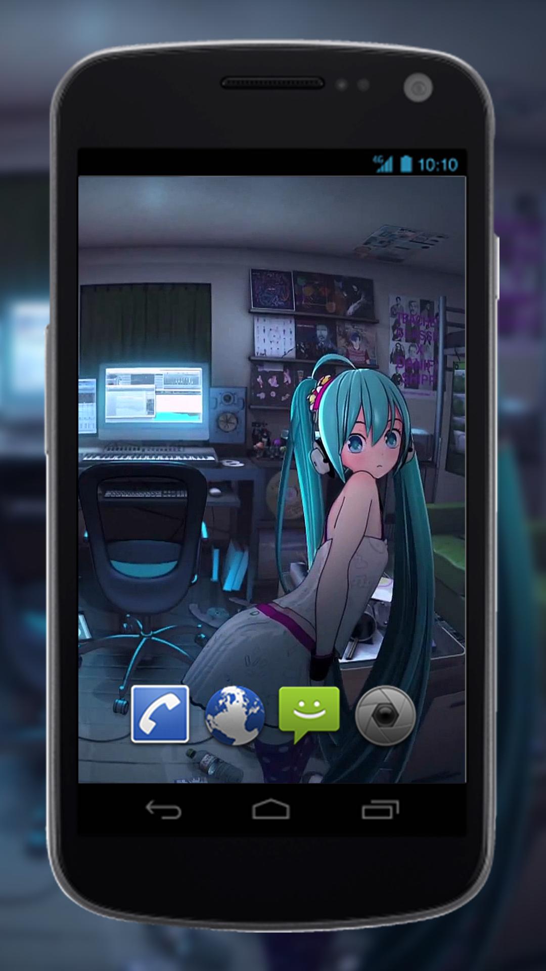 Android 用の Hatsune Miku Live Wallpaper Apk をダウンロード