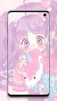 خلفية kawaii تصوير الشاشة 1