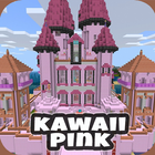 Kawaii Mods Minecraft Pink icône