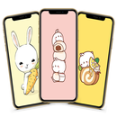 Kawaii Cute Rabbit Wallpaper APK
