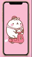 Kawaii Cute Rabbit Wallpaper تصوير الشاشة 2