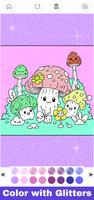 Glitter Kawaii Coloring Book poster