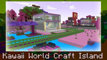 Poster Kawaii World Craft Island 2024