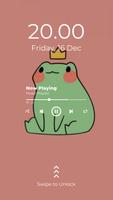 Kawaii Frog Wallpaper 4K syot layar 1