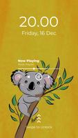Kawaii Koala Wallpaper 4K Affiche