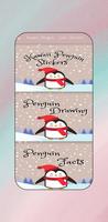Kawaii Penguin Cute Stickers تصوير الشاشة 1