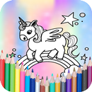 Unicorns Coloring Book- kawaii Cute for Kids-APK