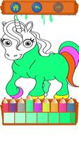 Unicorns Coloring Book- kawaii Cute for Kids capture d'écran 3