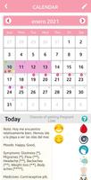 Period - Menstruation calendar 스크린샷 2