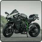 Kawasaki Ninja H2R Wallpaper icône