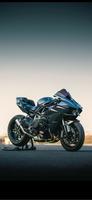 Kawasaki Ninja H2R Wallpaper poster