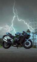 Kawasaki Ninja H2R Wallpaper capture d'écran 3