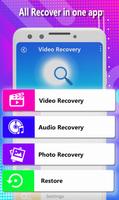 File Recovery - Deleted Photo Video Recovery capture d'écran 2