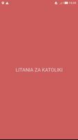 Litania za Katoliki Plakat