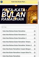 Kata-Kata Bulan Ramadhan 포스터