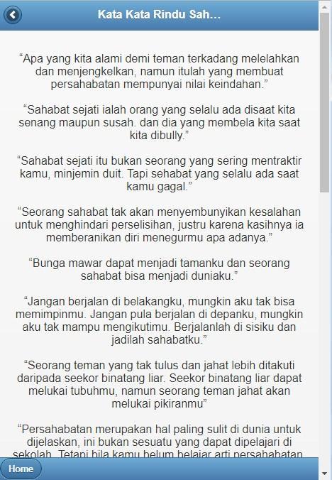 Dapatkan Gambar Kumpulan Kata Rindu Sahabat Lama For Android Apk Download Terkeren by Kata Cinta