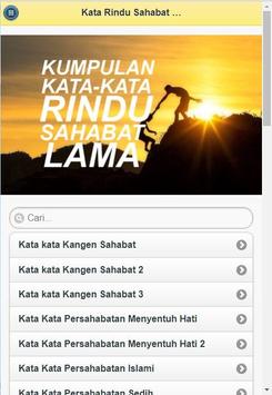 Kumpulan Kata Rindu Sahabat Lama For Android Apk Download