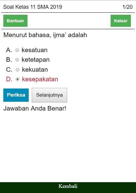  Latihan  Soal  Kelas  11  SMA f r Android APK herunterladen