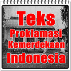 Teks Proklamasi Kemerdekaan Indonesia icône