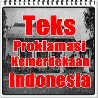 Teks Proklamasi Kemerdekaan Indonesia Affiche
