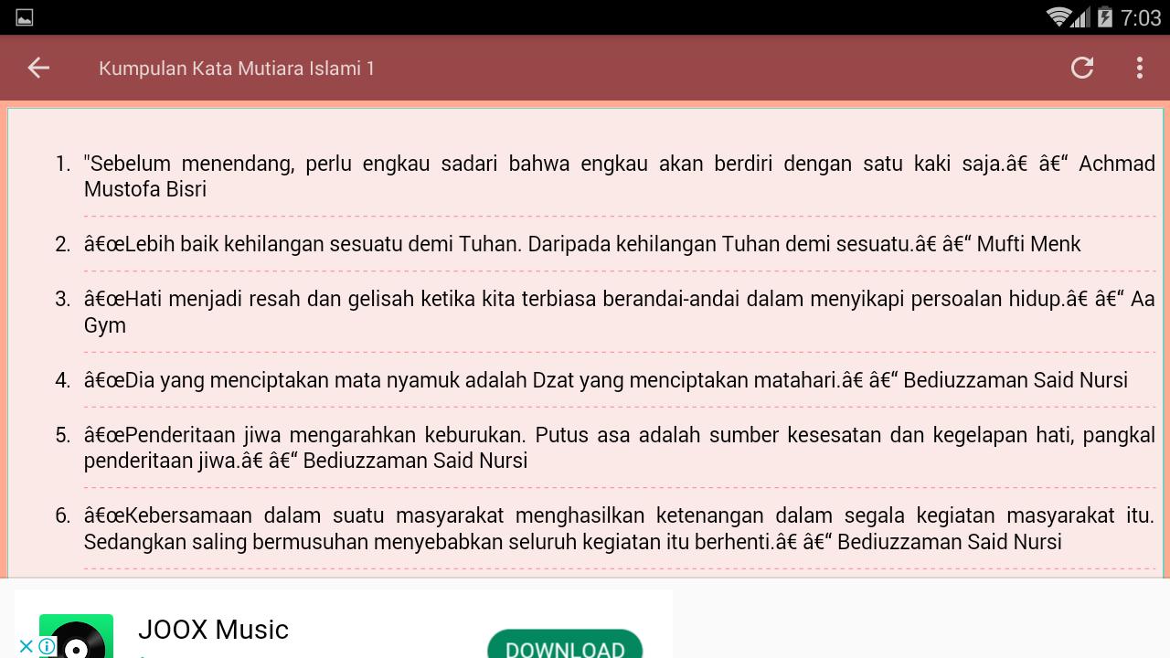 Kumpulan Kata Kata Mutiara Islami For Android Apk Download