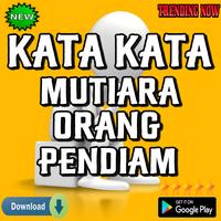 Kata Kata Mutiara orang pendiam 海報