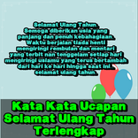 Kata Kata Ucapan Selamat Ulang Tahun Terlengkap