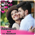 Valentine's Day Love Photo Frames 2020 icône