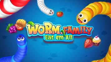 Worm Family - Eat em All Plakat