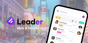 LEADer: CRM、顧客、リード＆セールストラッキ