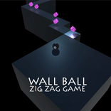 Wall ball : zig zag swipe game