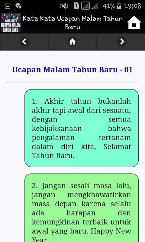Kata Kata Ucapan Malam Tahun Baru For Android Apk Download